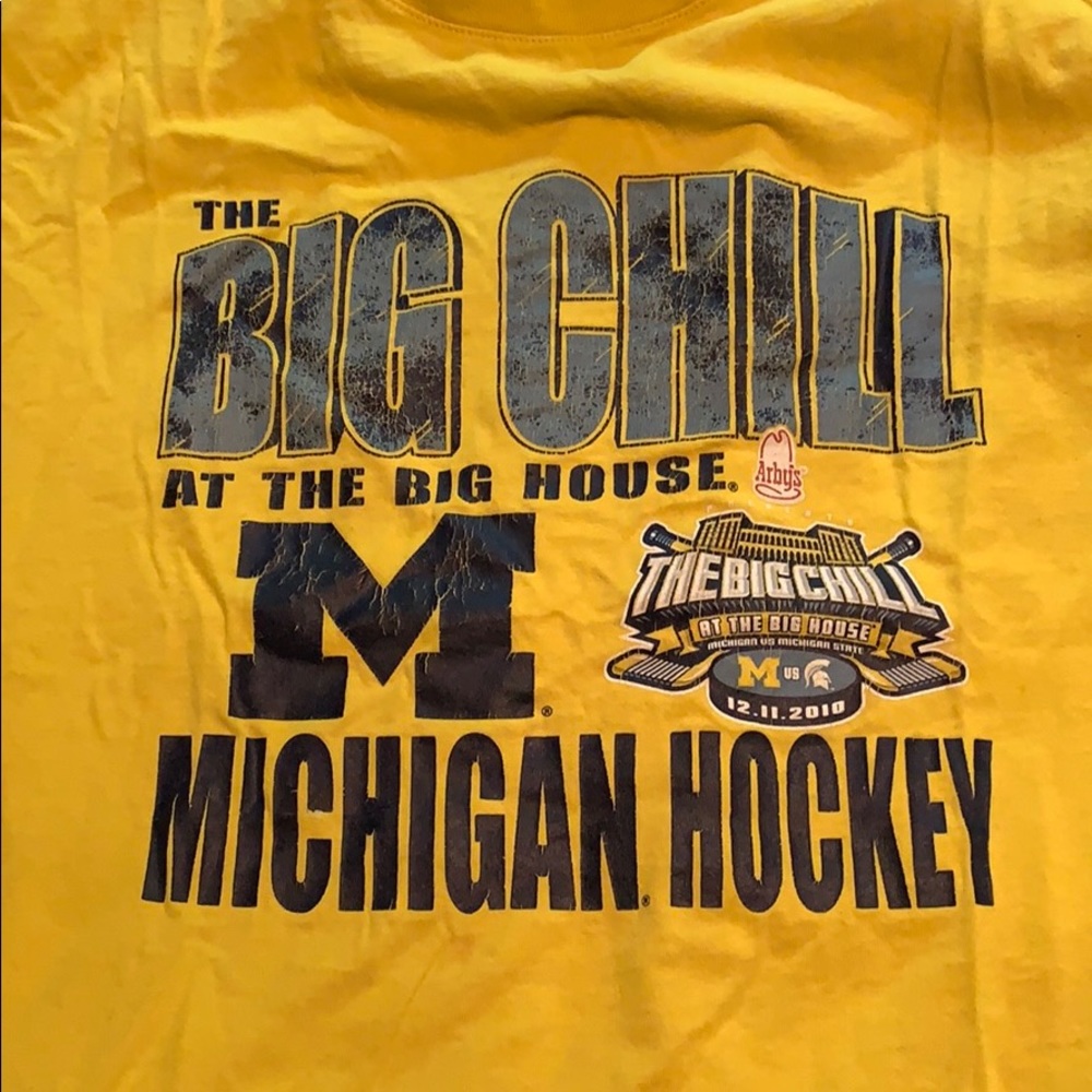 The big chill at the big house MI hockey 2010